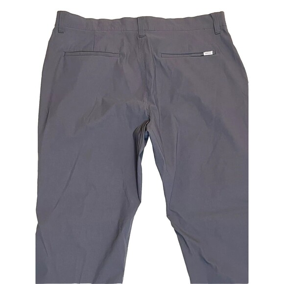 Orvis Tech Pants Mens 40x30 Gray Stretch Nylon Water Repellent Comfort Outdoor - Picture 4 of 7